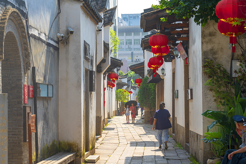 2019年6月28日，福州，三坊七巷風(fēng)光。