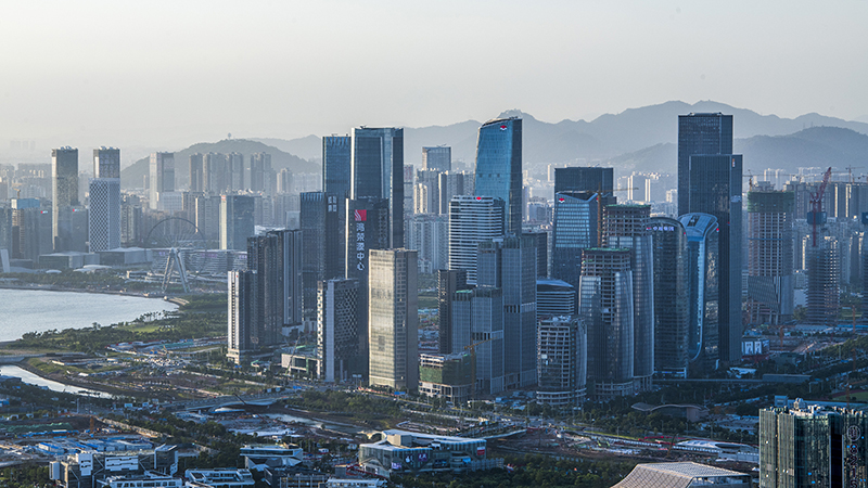 圖為深圳前海城市風(fēng)光。